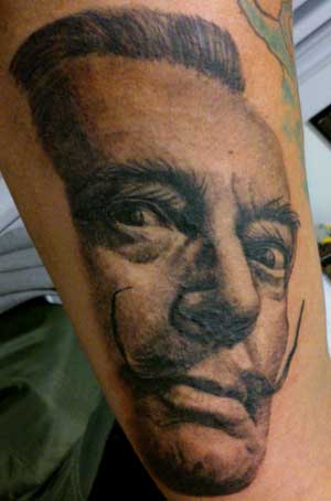 salvador-dali-tattoo